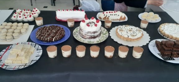 Mesa dulce sofisticada